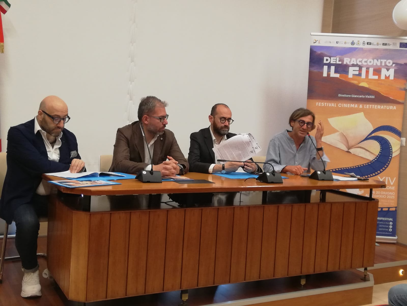 Galleria Presentato il Festival Cinema&Letteratura “Del Racconto, il Film” XIV edizione giugno-luglio 2023 - Diapositiva 6 di 8