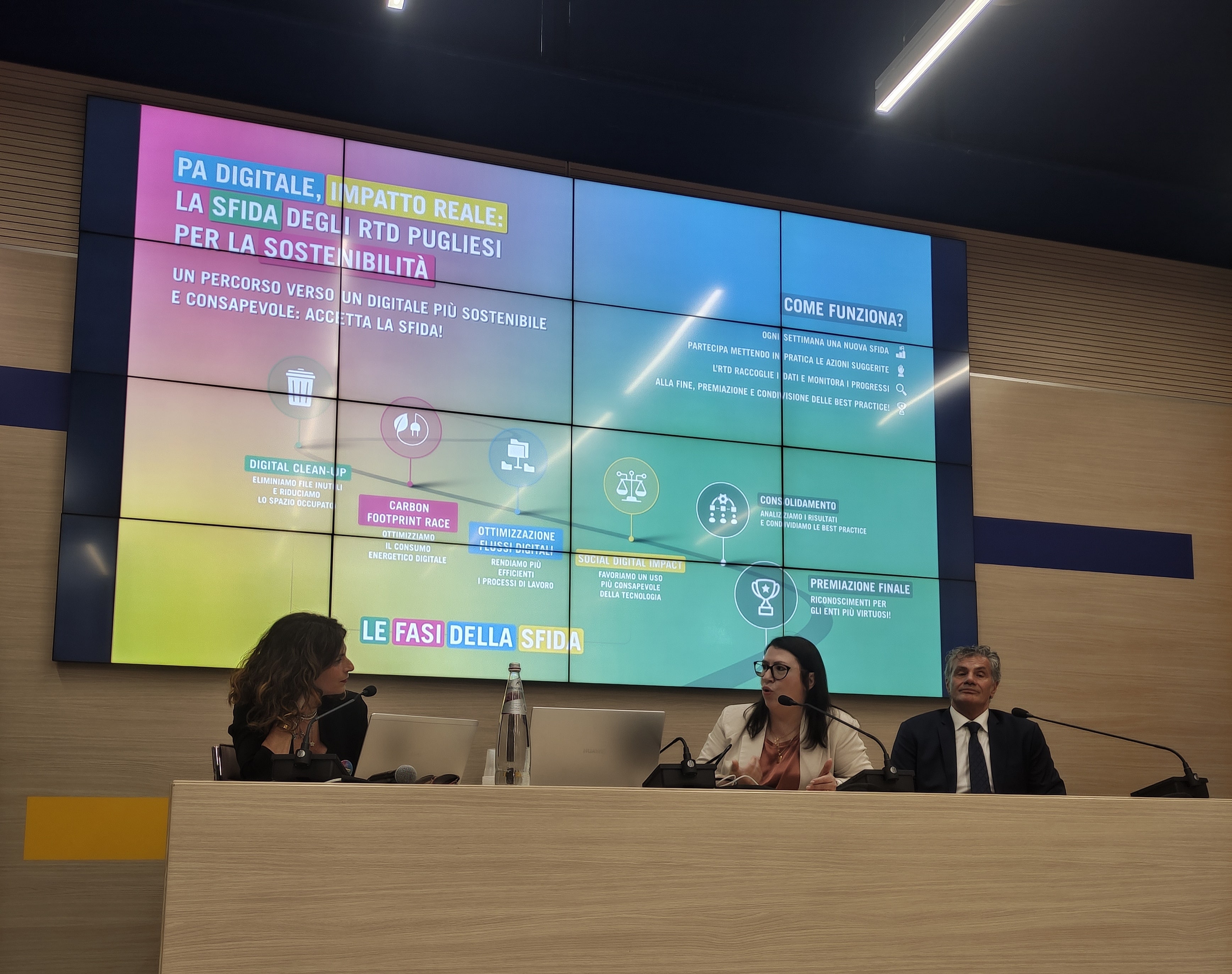 Galleria “PA Digitale, Impatto Reale” i vincitori della sfida tra i Responsabili della Transizione Digitale della Puglia in ottica di sostenibilità ambientale  &nbsp; - Diapositiva 1 di 13