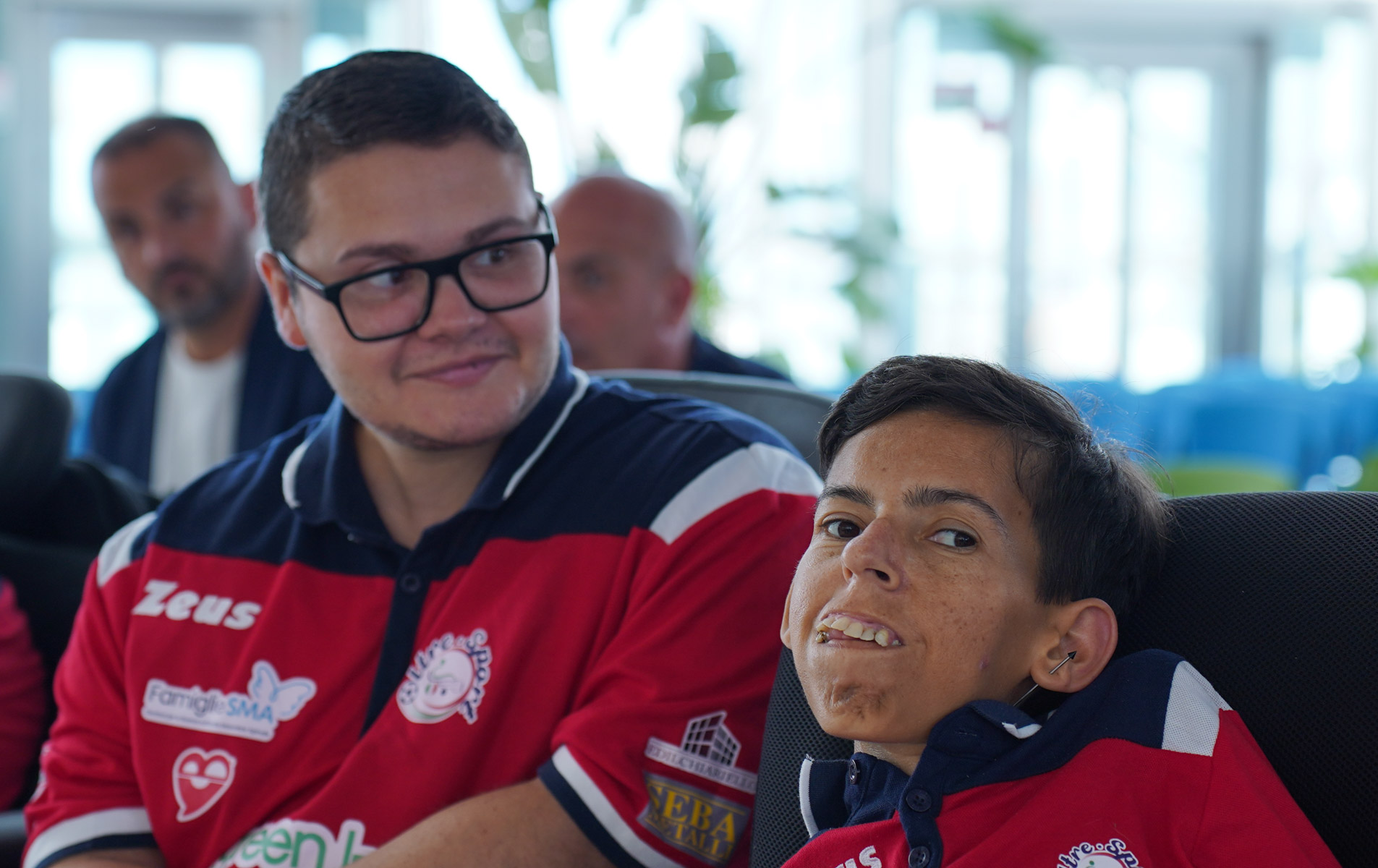 Galleria Emiliano riceve la squadra 