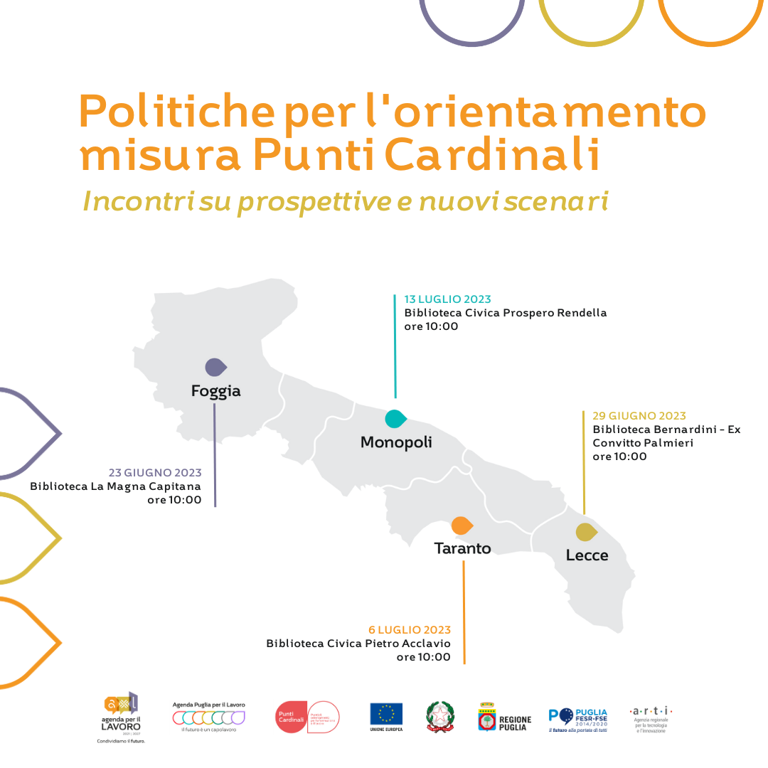 Galleria “Punti Cardinali”, dal 23 giugno incontri su prospettive e nuovi scenari - Diapositiva 4 di 4