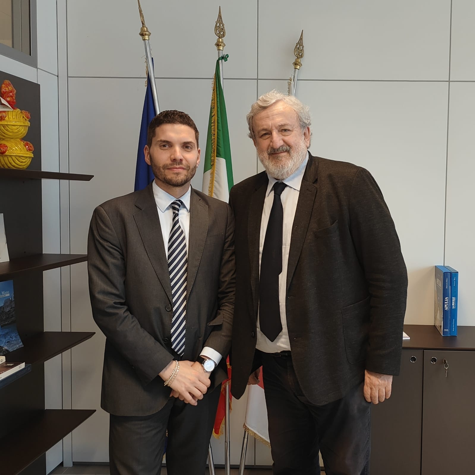Galleria Il presidente Emiliano nomina Leoci consigliere delegato regionale per le politiche in favore delle persone giovani e degli adolescenti - Diapositiva 1 di 2