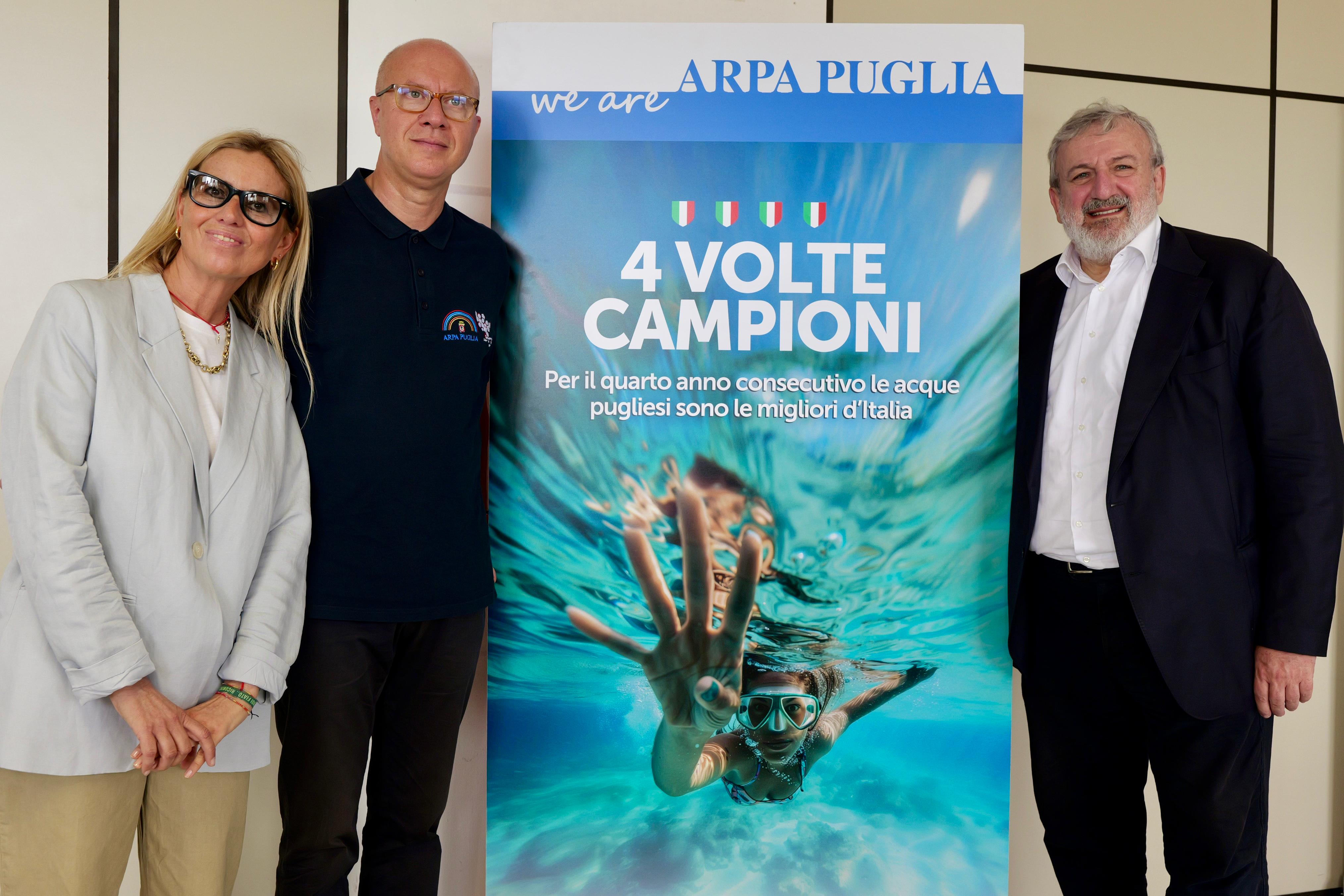 Galleria Puglia prima in Italia per la qualità delle acque di balneazione per il quarto anno consecutivo secondo i dati del Sistema nazionale per la protezione dell’ambiente - Diapositiva 4 di 9