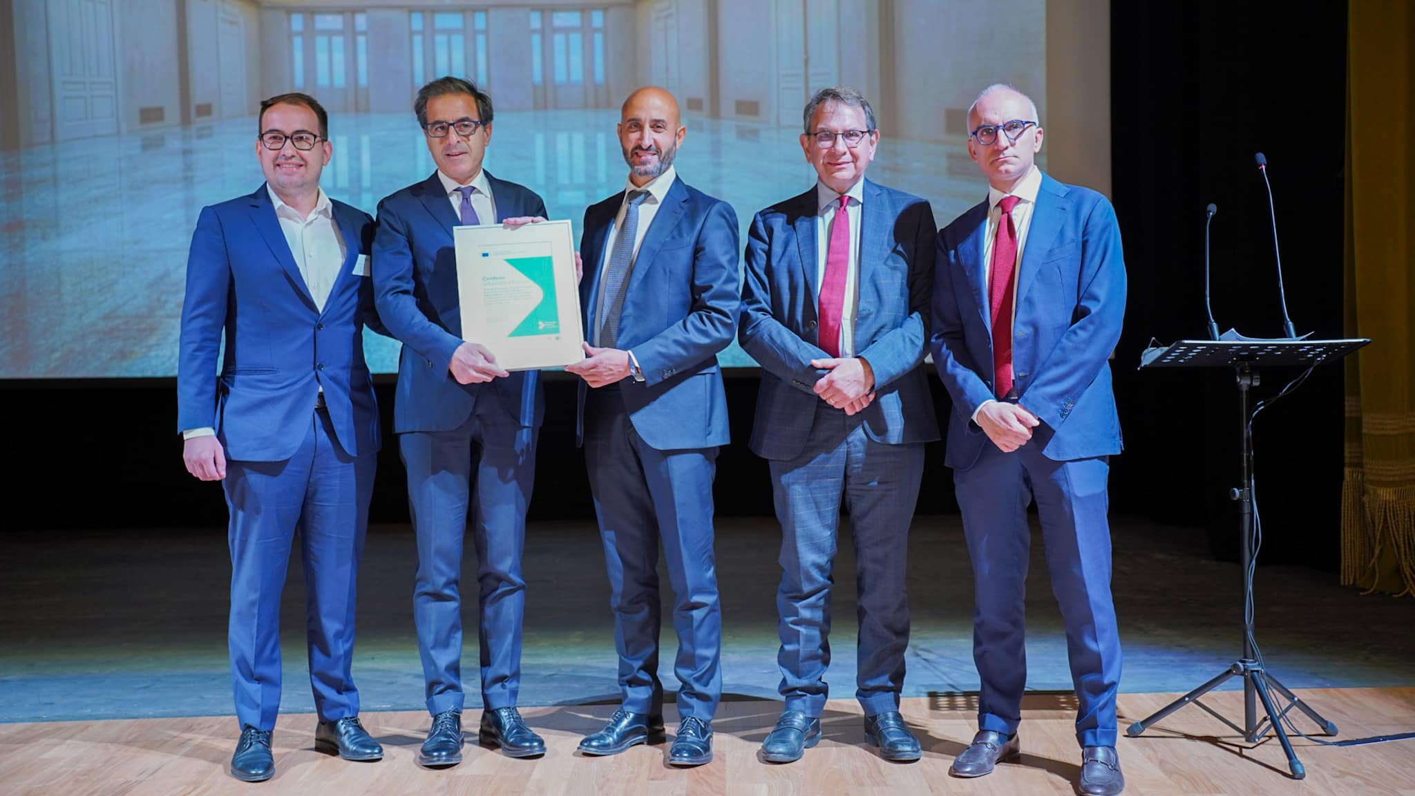 Galleria “Su.Pr.Eme”, il progetto di vaccinazione anti Covid premiato oggi al Kursaal dalla delegazione HaDEA - Diapositiva 12 di 14