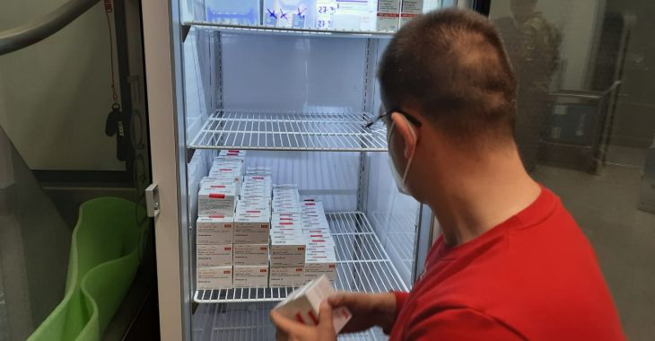 Galleria Consegnate prime dose di vaccino Novavax - Diapositiva 1 di 5