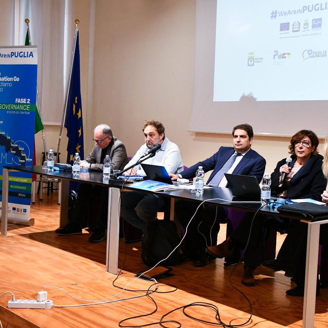 Galleria BRINDISI ACCOGLIE L’INNOVAZIONE DI “PUGLIA DESTINATION GO - ORGANIZZIAMO IL TURISMO” - Diapositiva 1 di 4