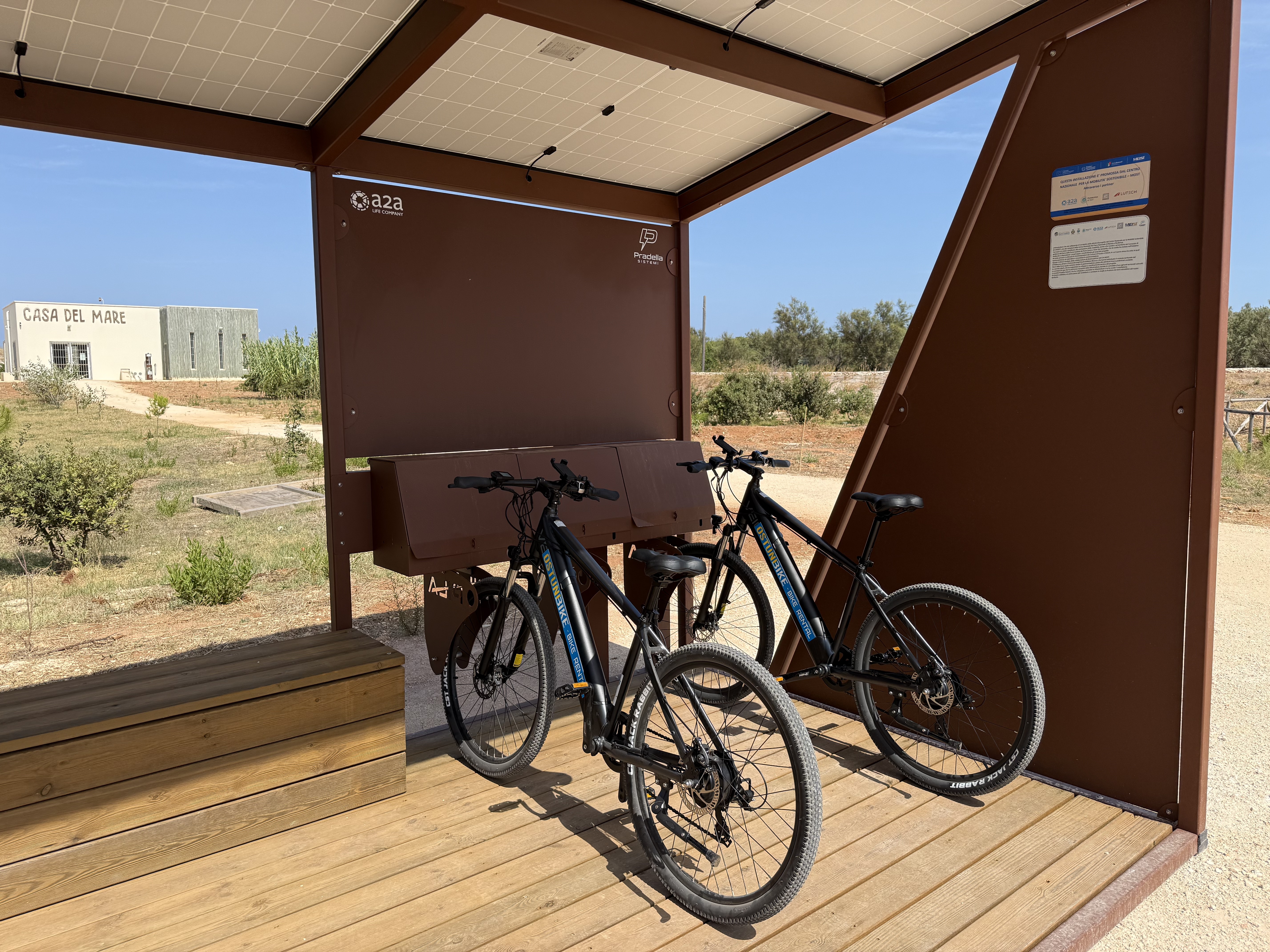 Galleria CICLOTURISMO 2.0: l’infrastruttura leggera e la piattaforma informatica per la sperimentazione nel Parco Naturale Regionale delle Dune Costiere - Diapositiva 7 di 9