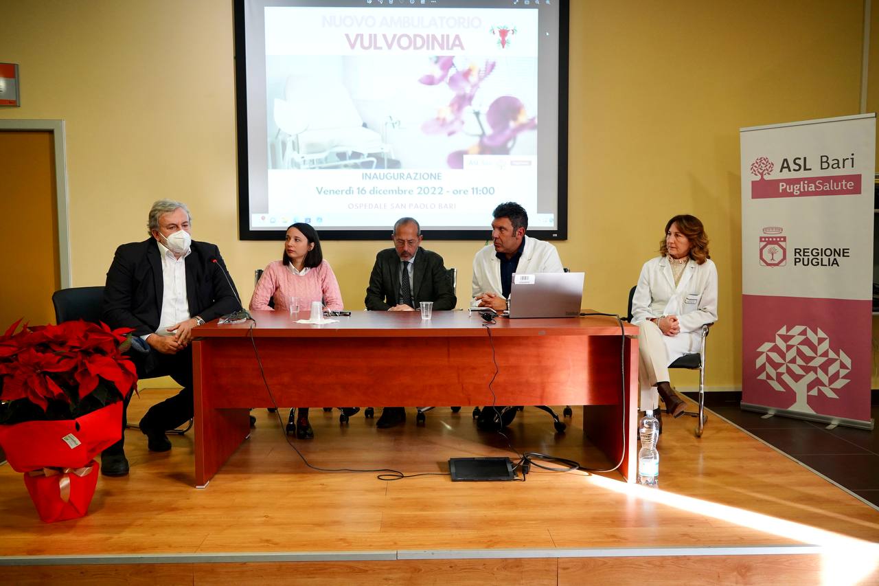 Galleria Vulvodinia, ASL Bari attiva il primo ambulatorio pubblico dedicato a diagnosi e trattamento della patologia con una èquipe multidisciplinare - Diapositiva 6 di 9