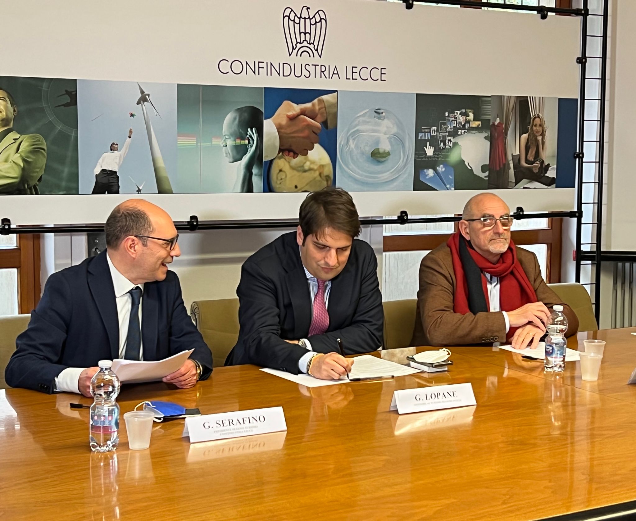 Galleria Lopane e Delli Noci incontrano Confindustria Lecce - Diapositiva 5 di 7