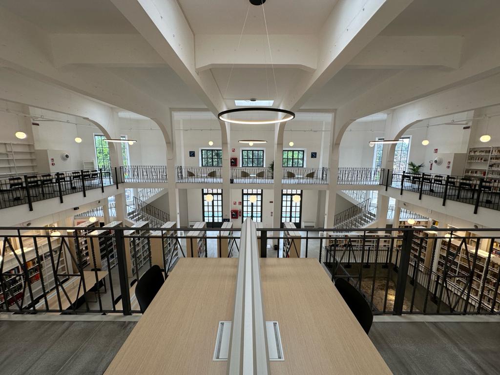 Galleria Community Library: Inaugurata oggi la nuova sede della Biblioteca di Area economica dell’Università di Foggia. - Diapositiva 8 di 8