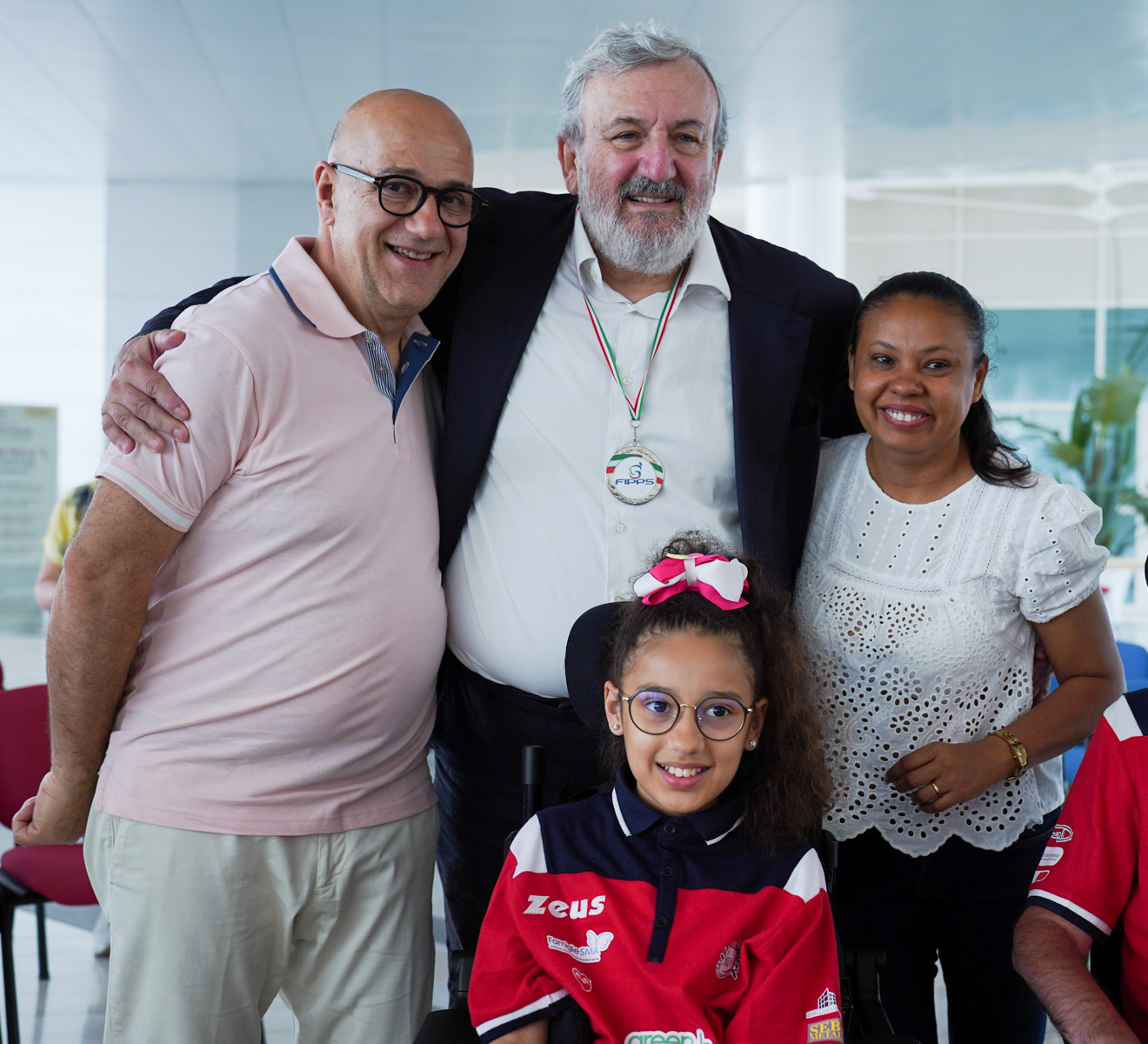 Galleria Emiliano riceve la squadra 