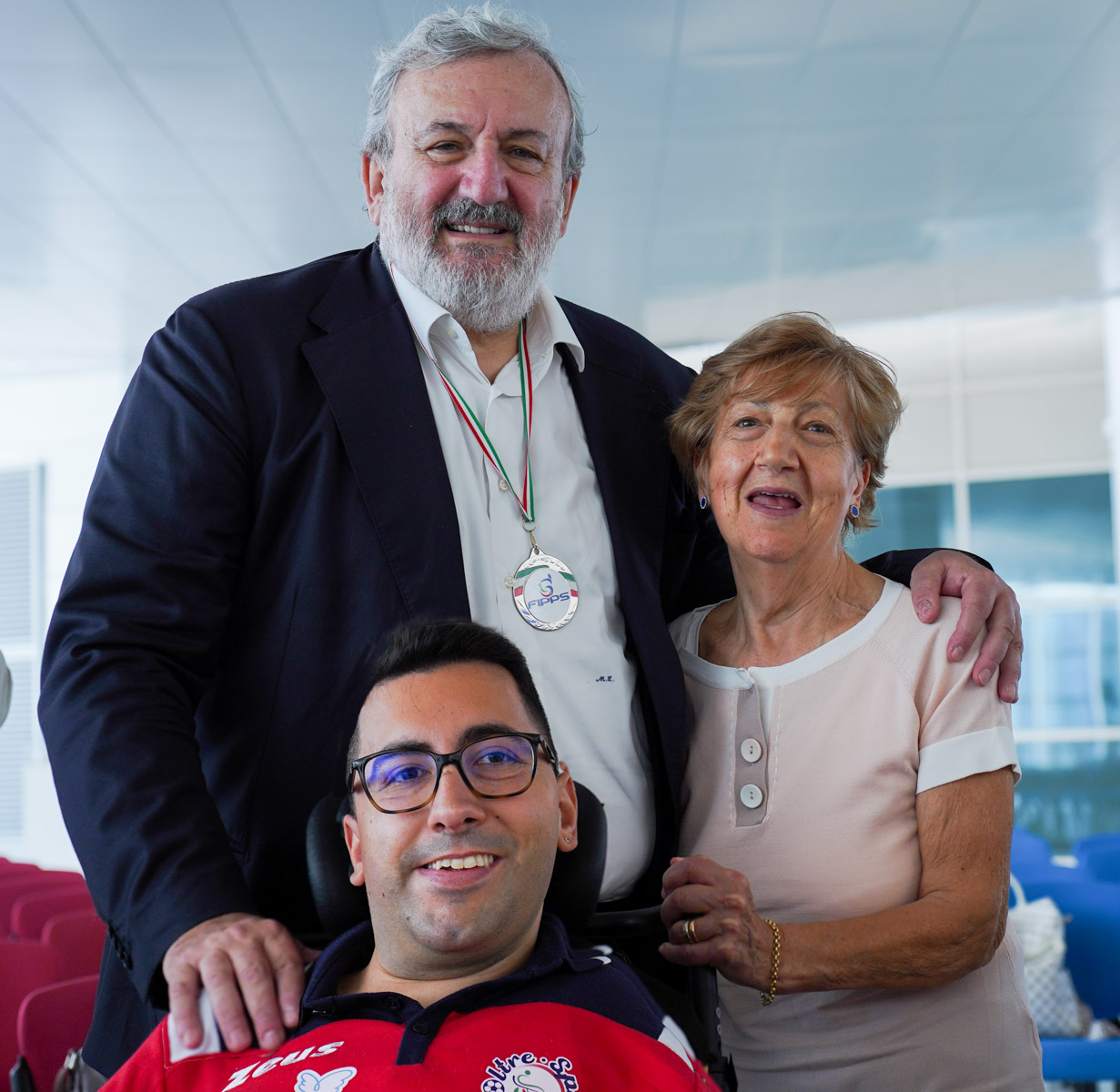 Galleria Emiliano riceve la squadra 