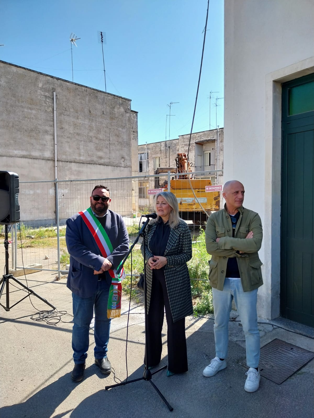 Galleria Iniziati lavori di riqualificazione urbana a Martano. - Diapositiva 1 di 1