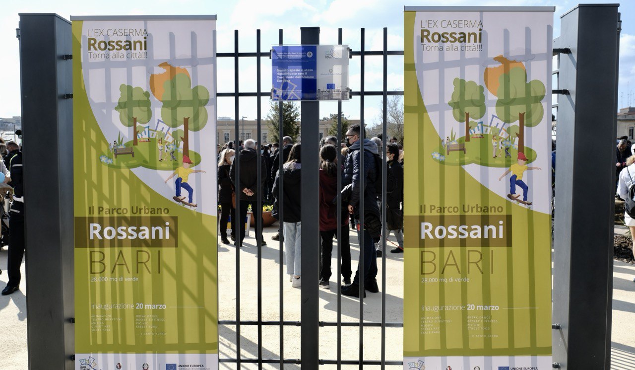 Galleria Apertura nuovo Parco Rossani, Emiliano: 