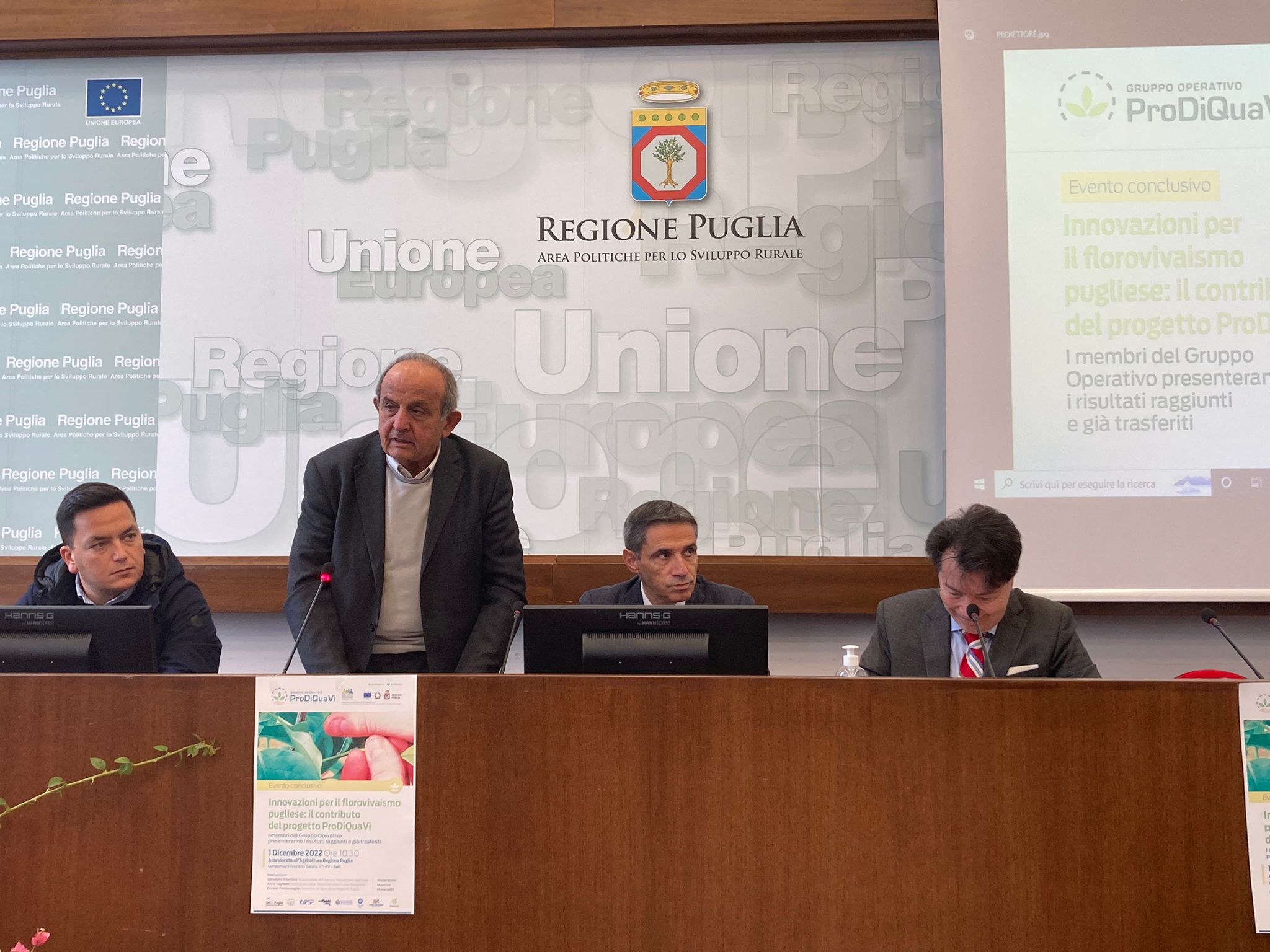 Galleria Innovazioni per il florovivaismo pugliese: il contributo del progetto 'ProDiQuaVi' sostenuto dal PSR Puglia  - Diapositiva 1 di 6