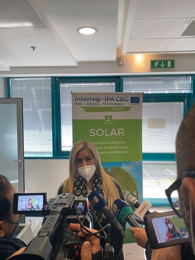 Galleria Progetto di cooperazione SOLAR: verso una gestione sostenibile degli aeroporti e lo scambio di buone pratiche tra Puglia, Molise, Montenegro e Albania - Diapositiva 7 di 7