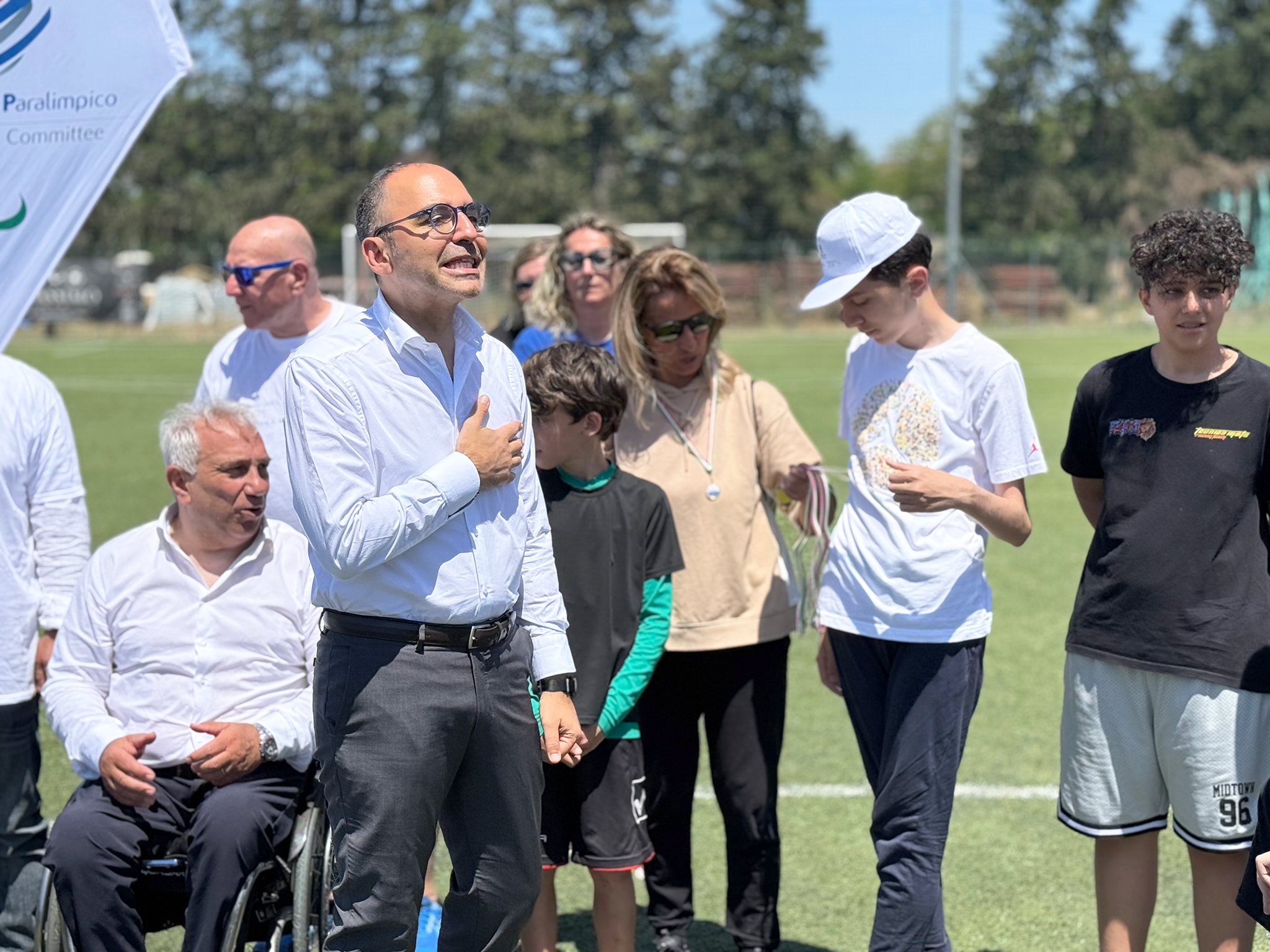 Galleria Piemontese alla Festa conclusiva Sport scuola e disabilità di Foggia - Diapositiva 2 di 3
