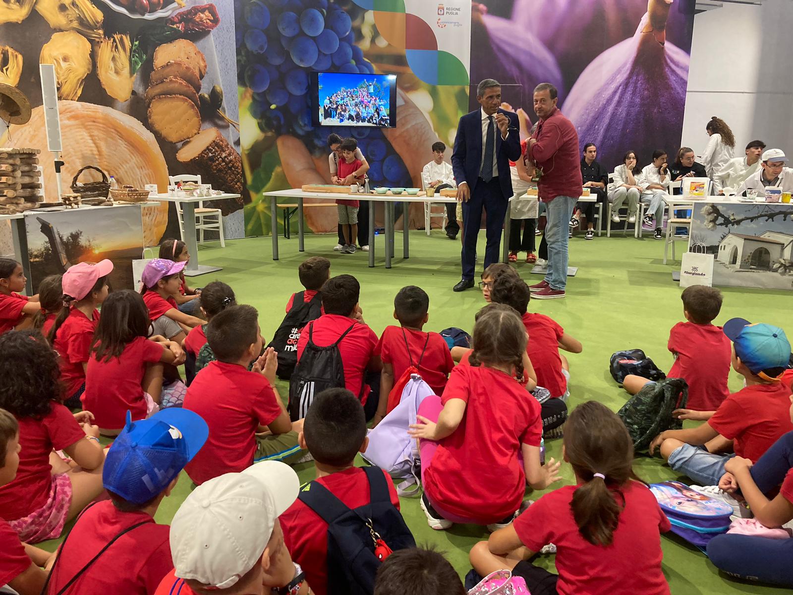 Galleria Il Salone dell'agroalimentare di Puglia in Fiera del Levante, Pentassuglia: 