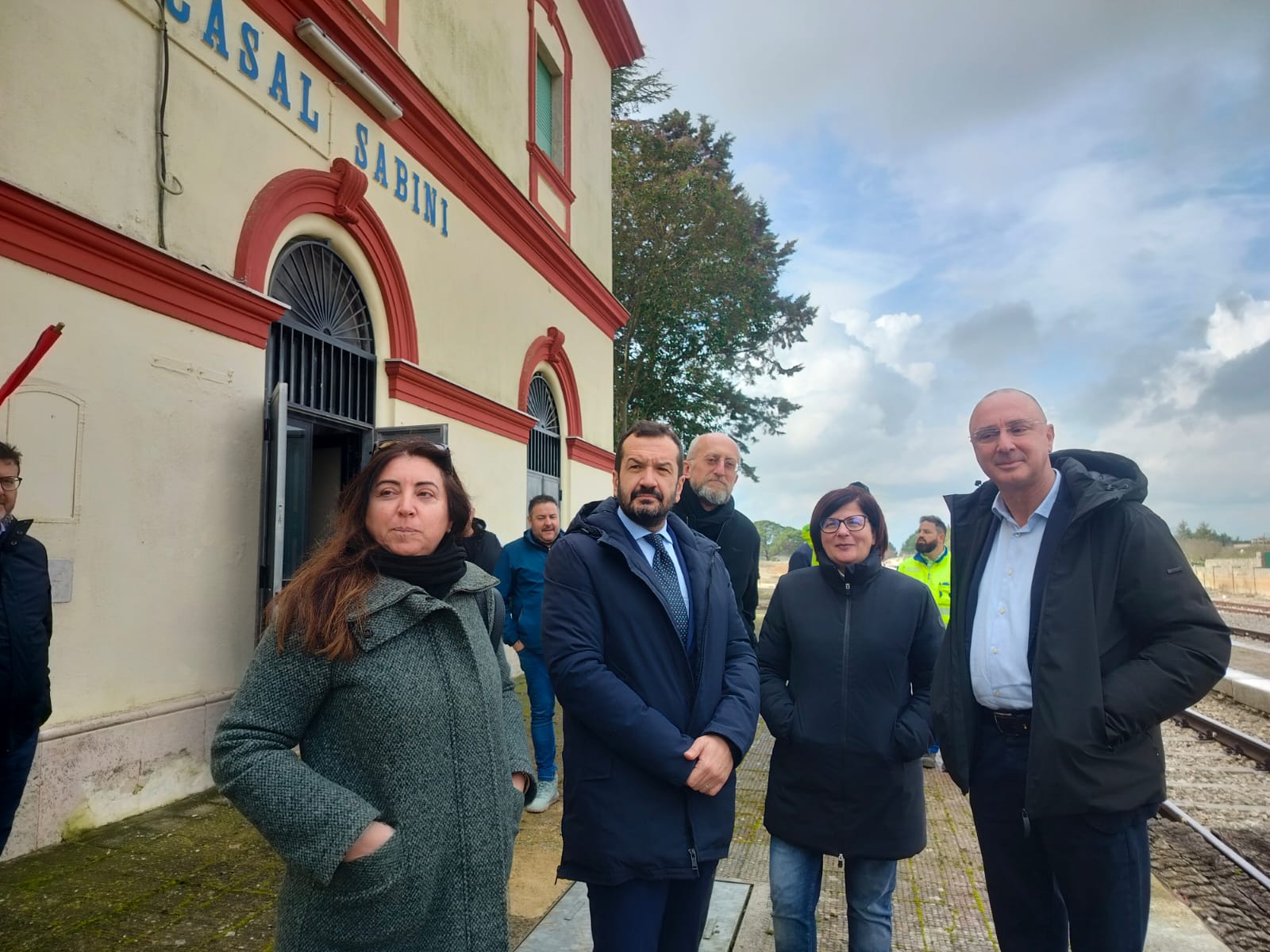 Galleria Trasporti, l’assessore Ciliento a Casal Sabini: “Soddisfatta di vedere operativo un collegamento ferroviario logistico importante per lo sviluppo integrato dei territori pugliesi e dell’area industriale di Matera” - Diapositiva 6 di 6