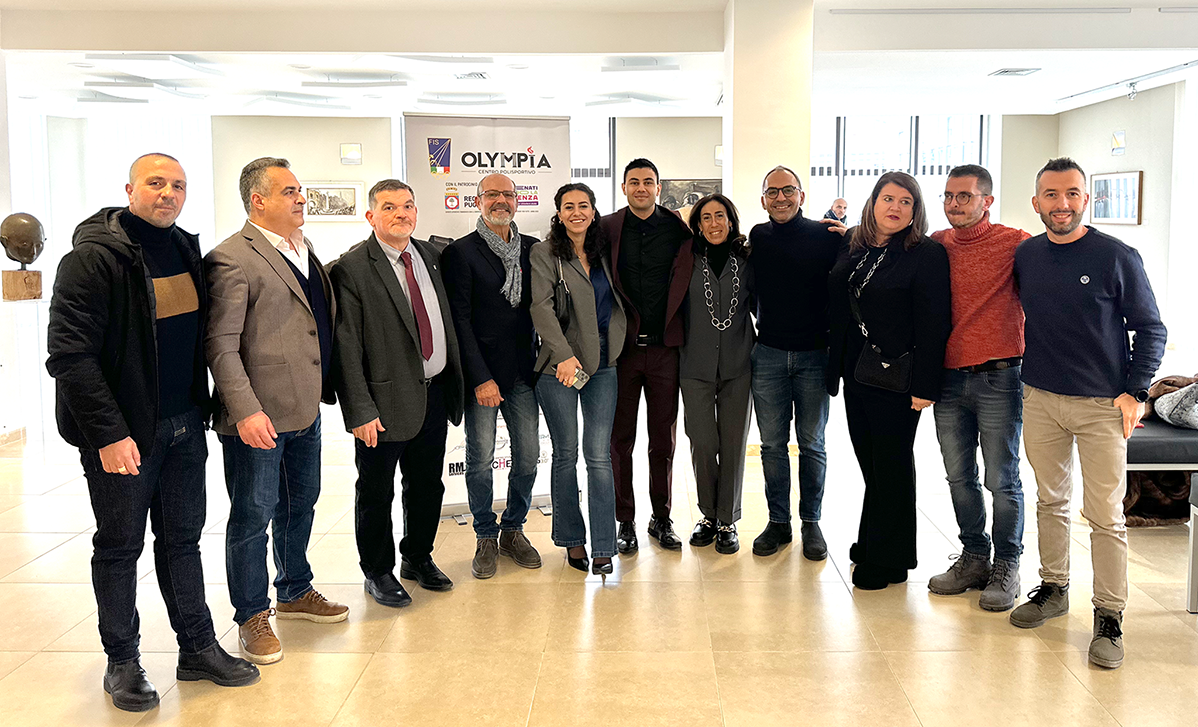 Galleria Piemontese alla conferenza stampa di lancio evento nazionale di sciabola e di fioretto in programma a Foggia il 26 e 27 gennaio - Diapositiva 3 di 6