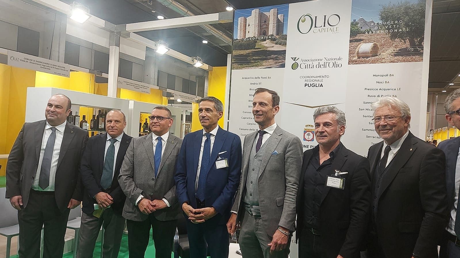 Galleria La Puglia a Olio Capitale 2023 di Trieste: il bilancio della prima giornata fieristica - Diapositiva 3 di 9