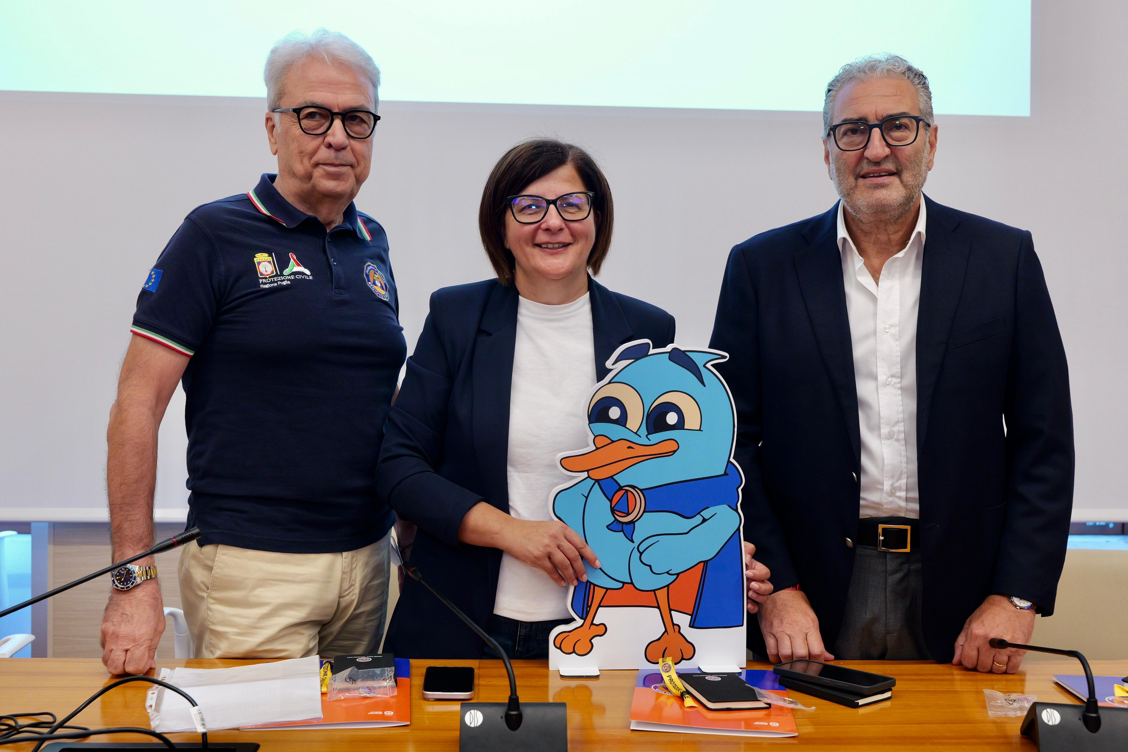 Galleria Protezione civile, chiuso il progetto Interreg HANDY di cooperazione attiva tra i sistemi di Protezione civile di Italia e Croazia e presentata la campagna di sensibilizzazione rivolta ai più giovani con la mascotte Picci - Diapositiva 9 di 10