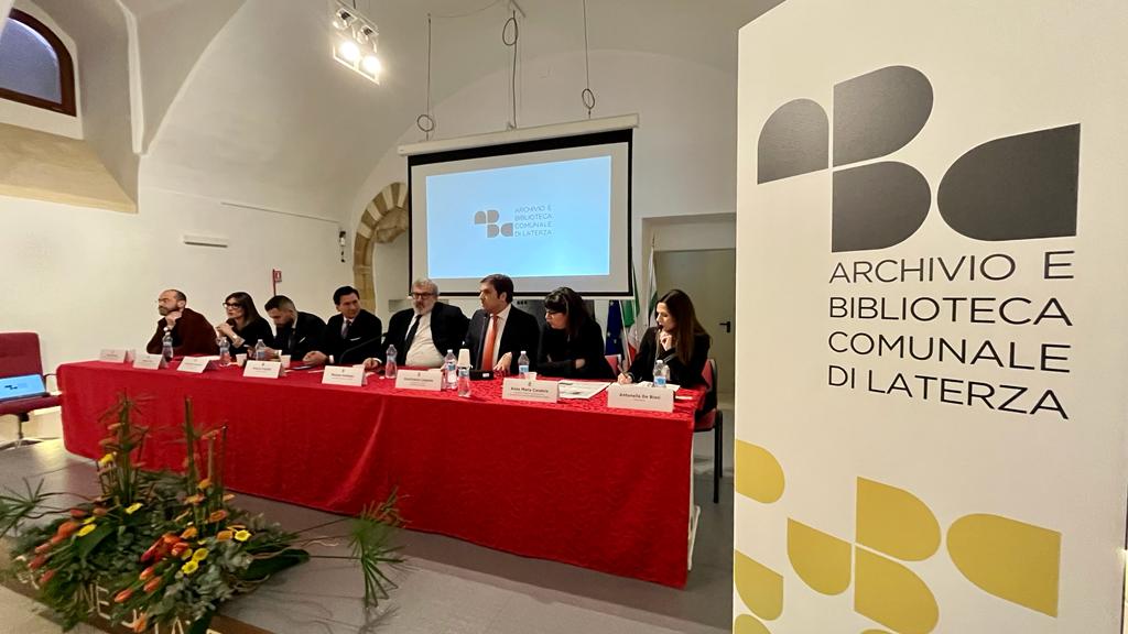 Galleria Laterza, inaugurati archivio e biblioteca comunale nel Palazzo Marchesale - Diapositiva 4 di 21