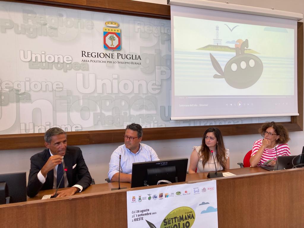 Galleria Presentata la 7^ edizione de “La settimana dell’olio 2023”: tanti appuntamenti alla scoperta dell’oro verde di Vieste - Diapositiva 3 di 4