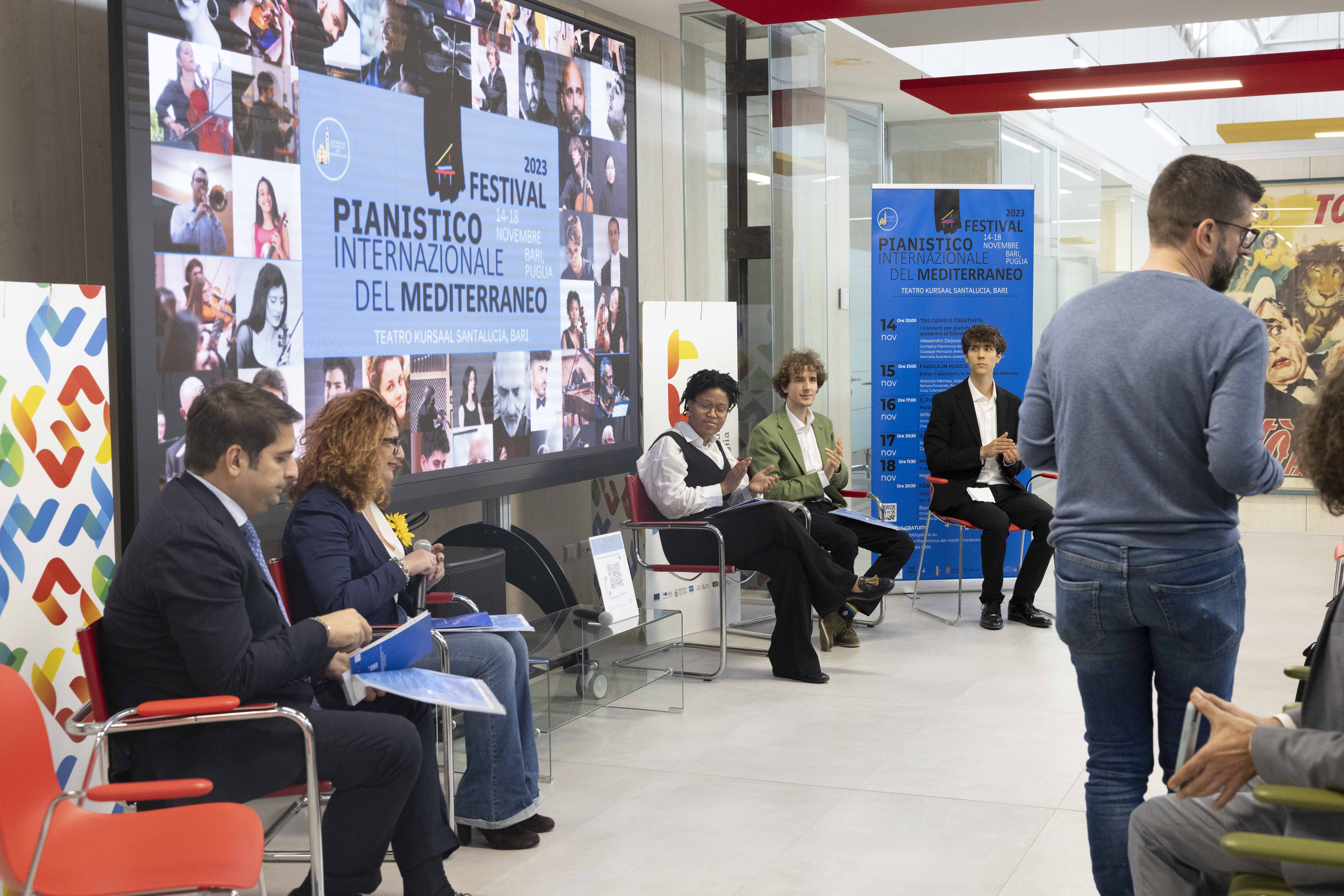 Galleria Festival pianistico Internazionale del Mediterraneo, presentato in conferenza stampa il programma della kermesse - Diapositiva 2 di 3