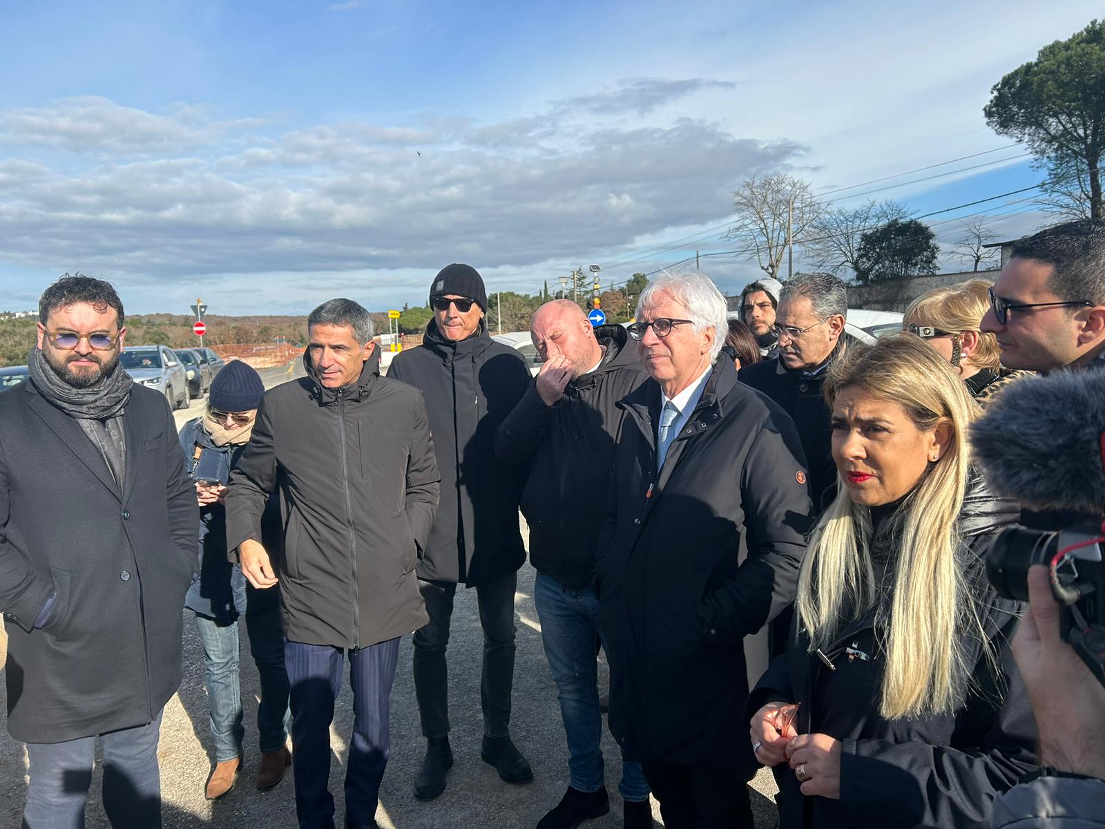 Galleria Maurodinoia e Pentassuglia sul cantiere della SS 172 nel tratto Orimini: “Sopralluogo importante per comprendere le difficoltà del cantiere e condividere una nuova programmazione” - Diapositiva 2 di 4