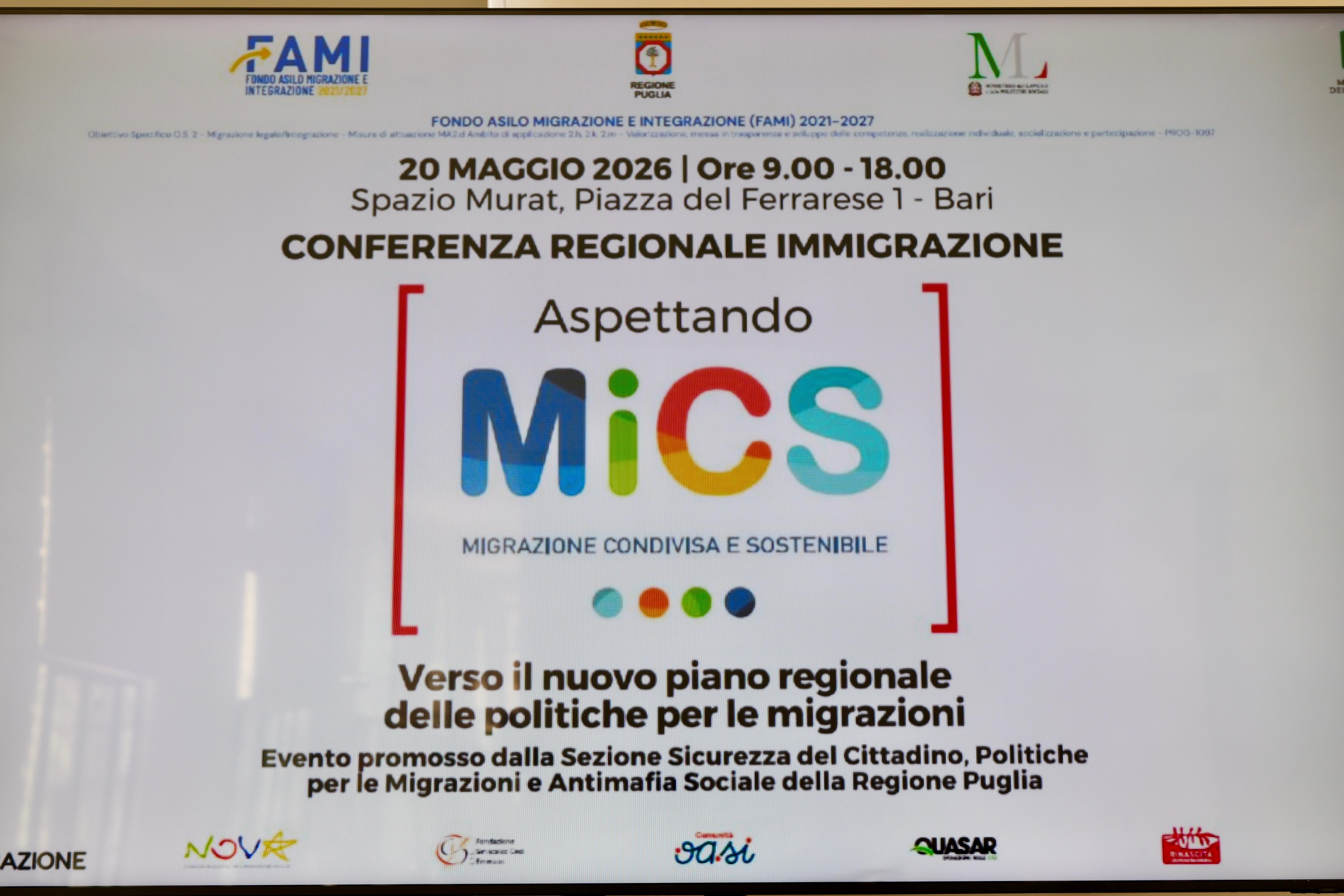 Galleria Nuovo Piano Regionale delle Politiche Migratorie, avviato questa mattina il percorso partecipativo di Regione Puglia con un momento di ricordo di Bakari Sako - Diapositiva 3 di 11