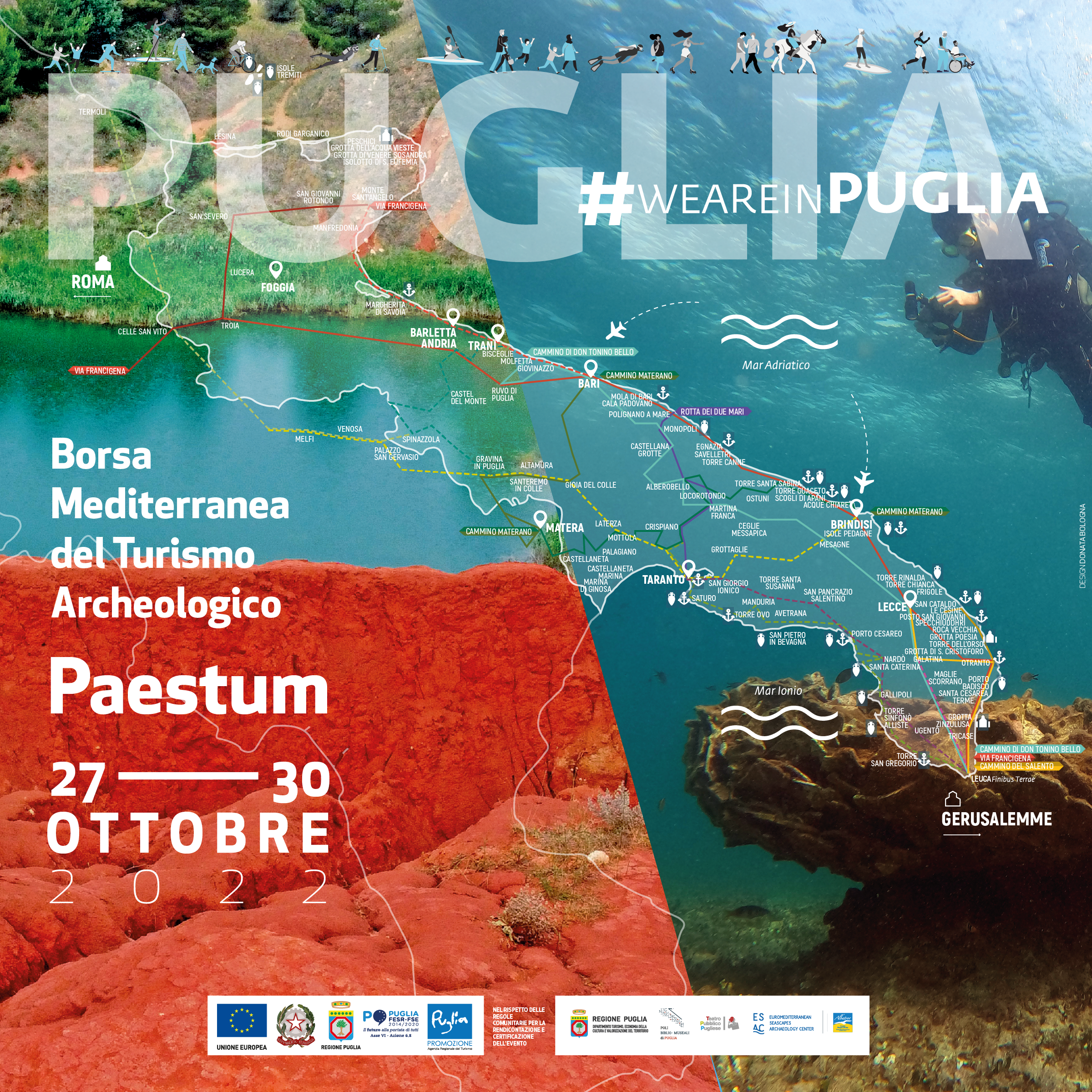 Galleria La Regione Puglia alla Borsa Mediterranea del Turismo Archeologico di Paestum dal 27 al 30 ottobre 2022 - Diapositiva 4 di 5