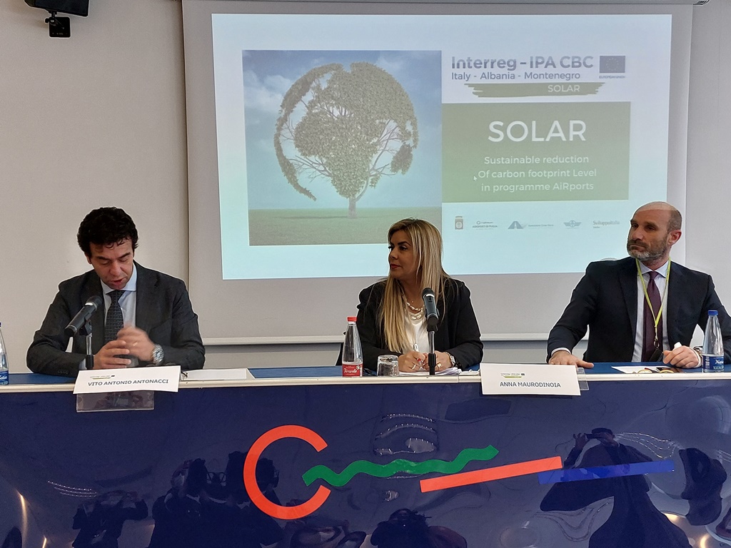 Galleria Progetto di cooperazione SOLAR: verso una gestione sostenibile degli aeroporti e lo scambio di buone pratiche tra Puglia, Molise, Montenegro e Albania - Diapositiva 6 di 7