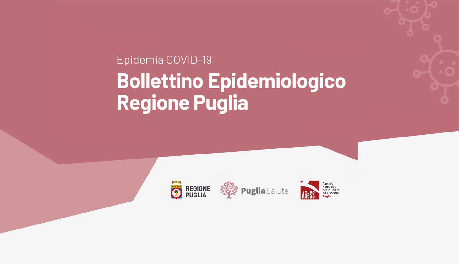 Pagina di copertina del Bollettino Epidemiologico della Puglia