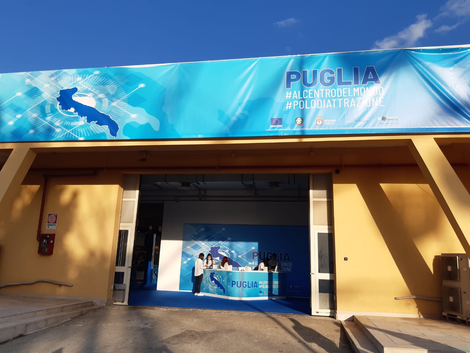 Il Padiglione dell'Internazionalizzazione presso la Fiera del Levante