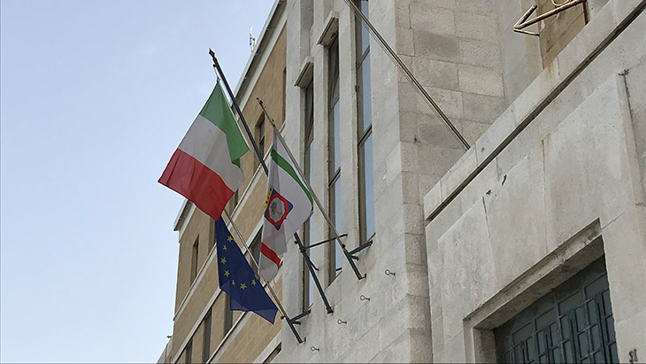 La sede della Presidenza della Regione, a Bari