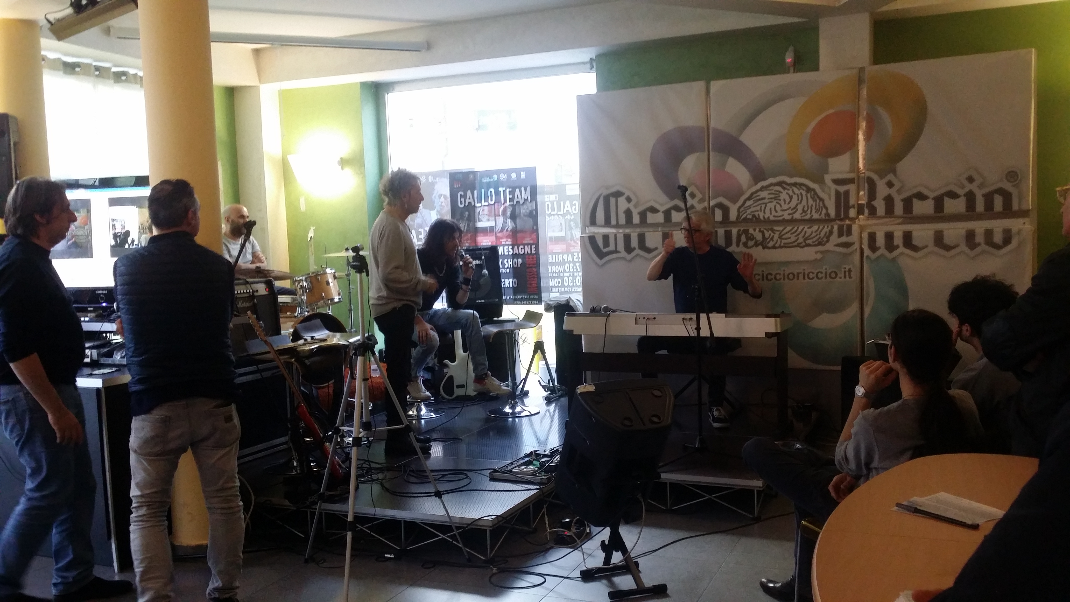 Un momento di una delle tante attività svolte.